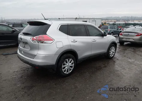 2015 Nissan Rogue S из США, поврежденный, VIN KNMAT2MT1FP585117